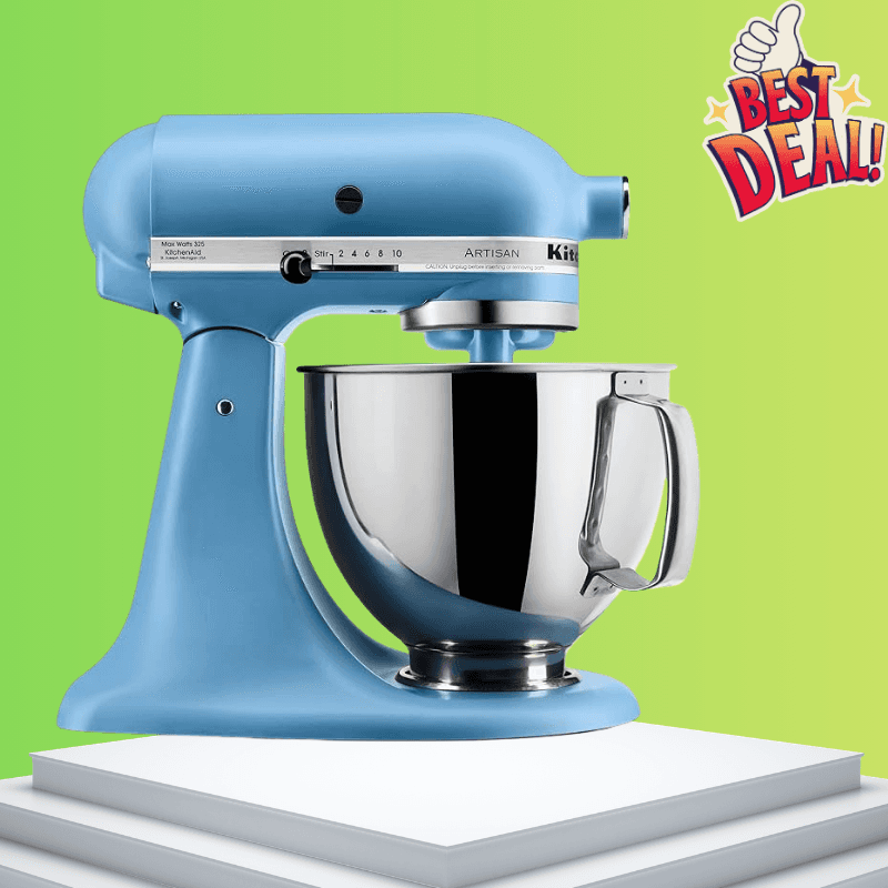 KitchenAid Artisan Stand Mixer 5-Qt Velvet Blue